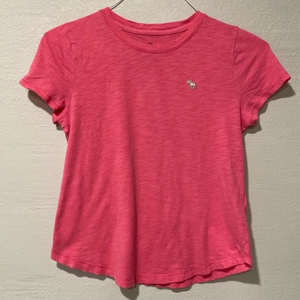 Abercrombie kids, pink T-shirt, size 13/14 great used condition